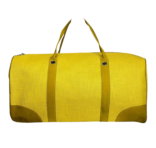 Yellow Duffle Bag
