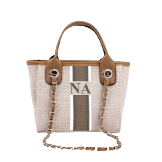 Mini Tote Bag (Brown)