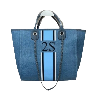 Medium Tote Bag (Blue)