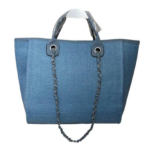 Medium Tote Bag (Blue)