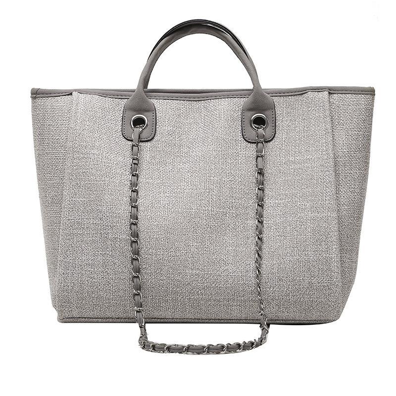 Medium Tote Bag (Gray)